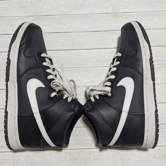 Nike Dunk High Retro Black Anthracite Mens 10-Used in Original Box - Picture 1 of 11